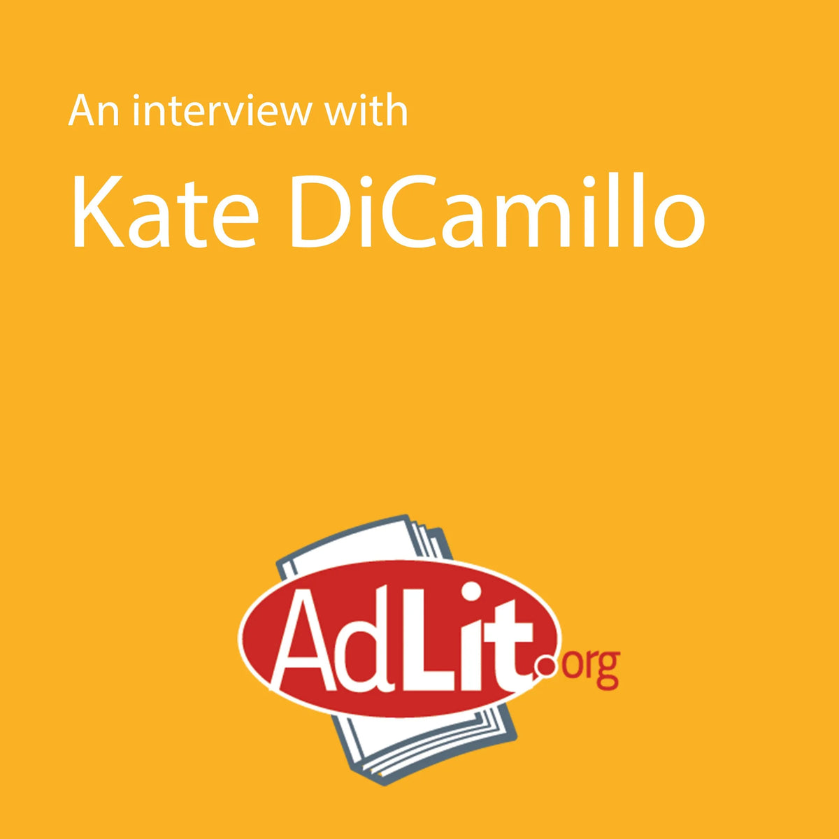 An Interview With Kate DiCamillo