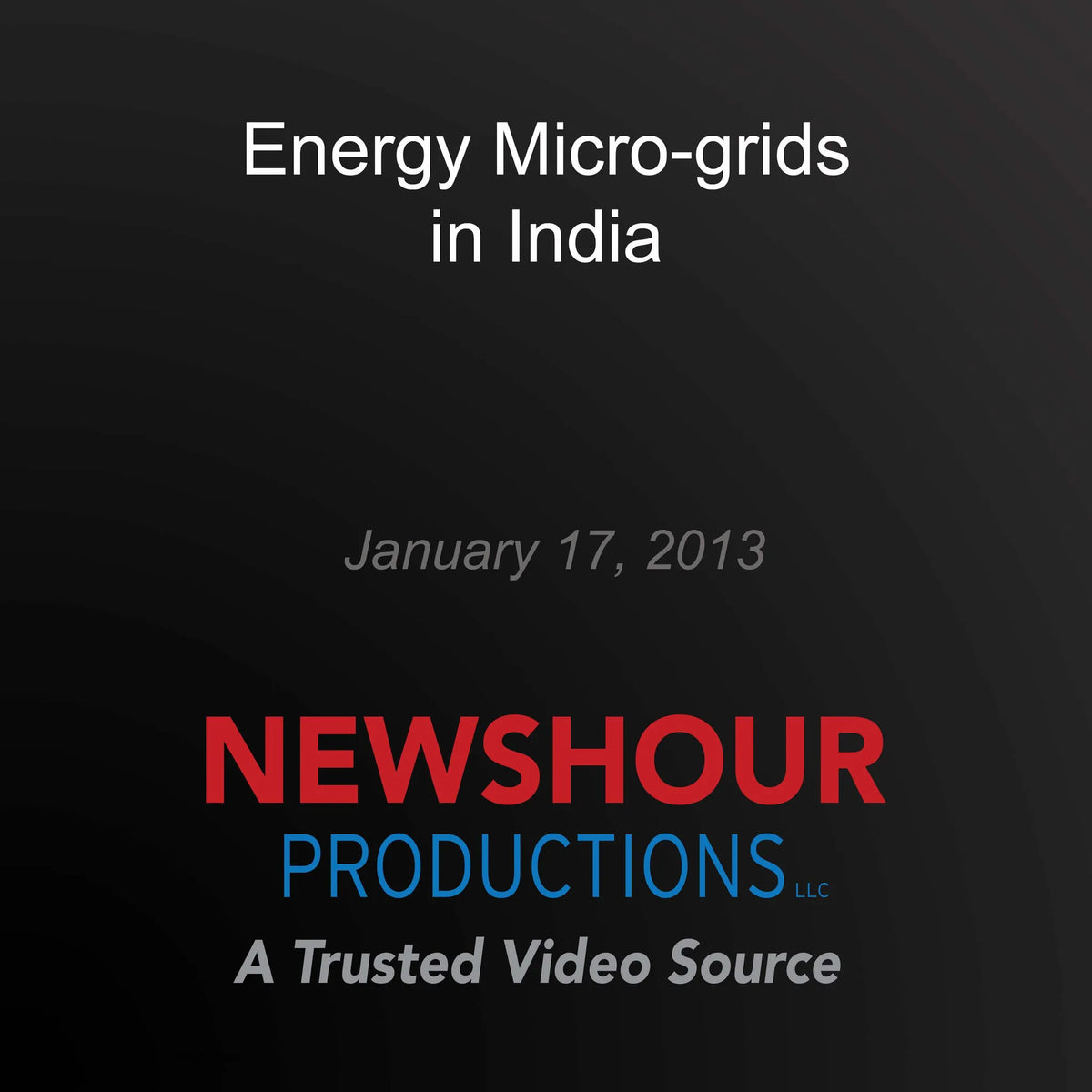 Energy Micro-grids in India