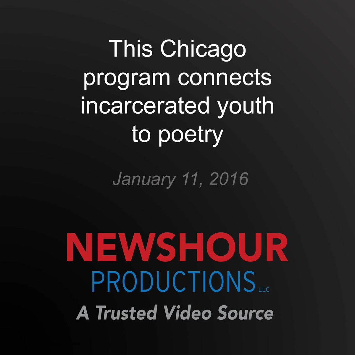 This Chicago program connects incarcerated youth to poetry
