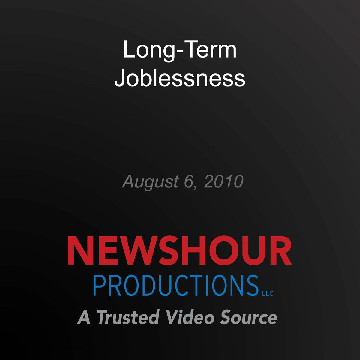 Long-Term Joblessness