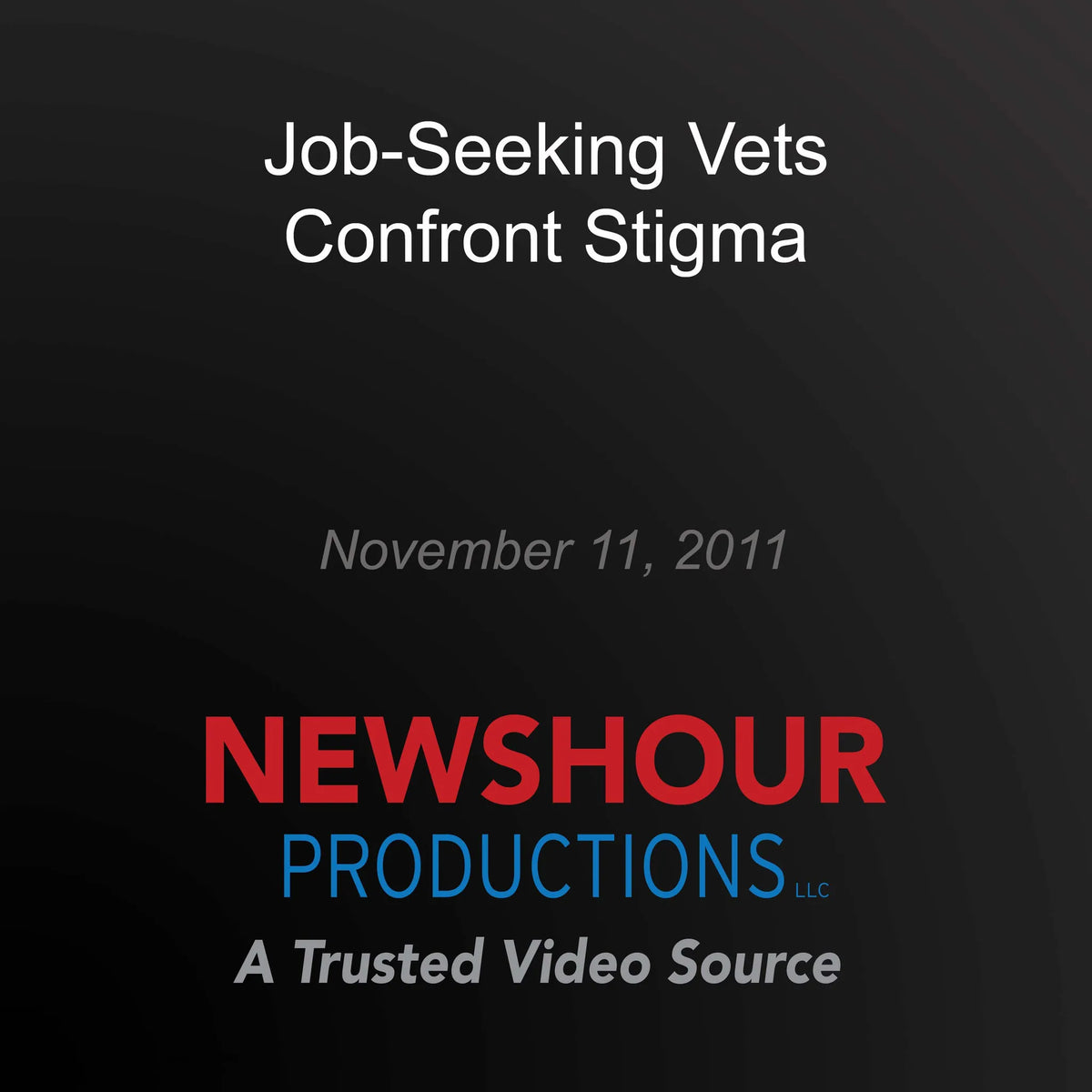 Job-Seeking Vets Confront Stigma
