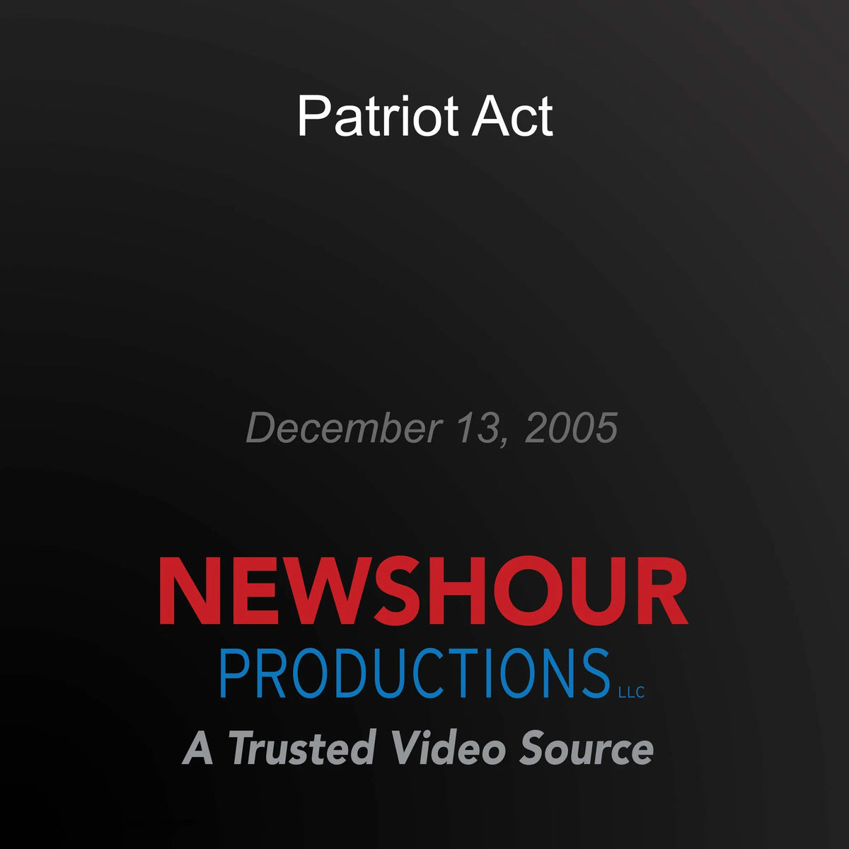 Patriot Act