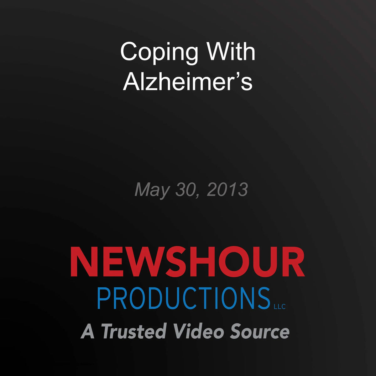 Coping With Alzheimer's
