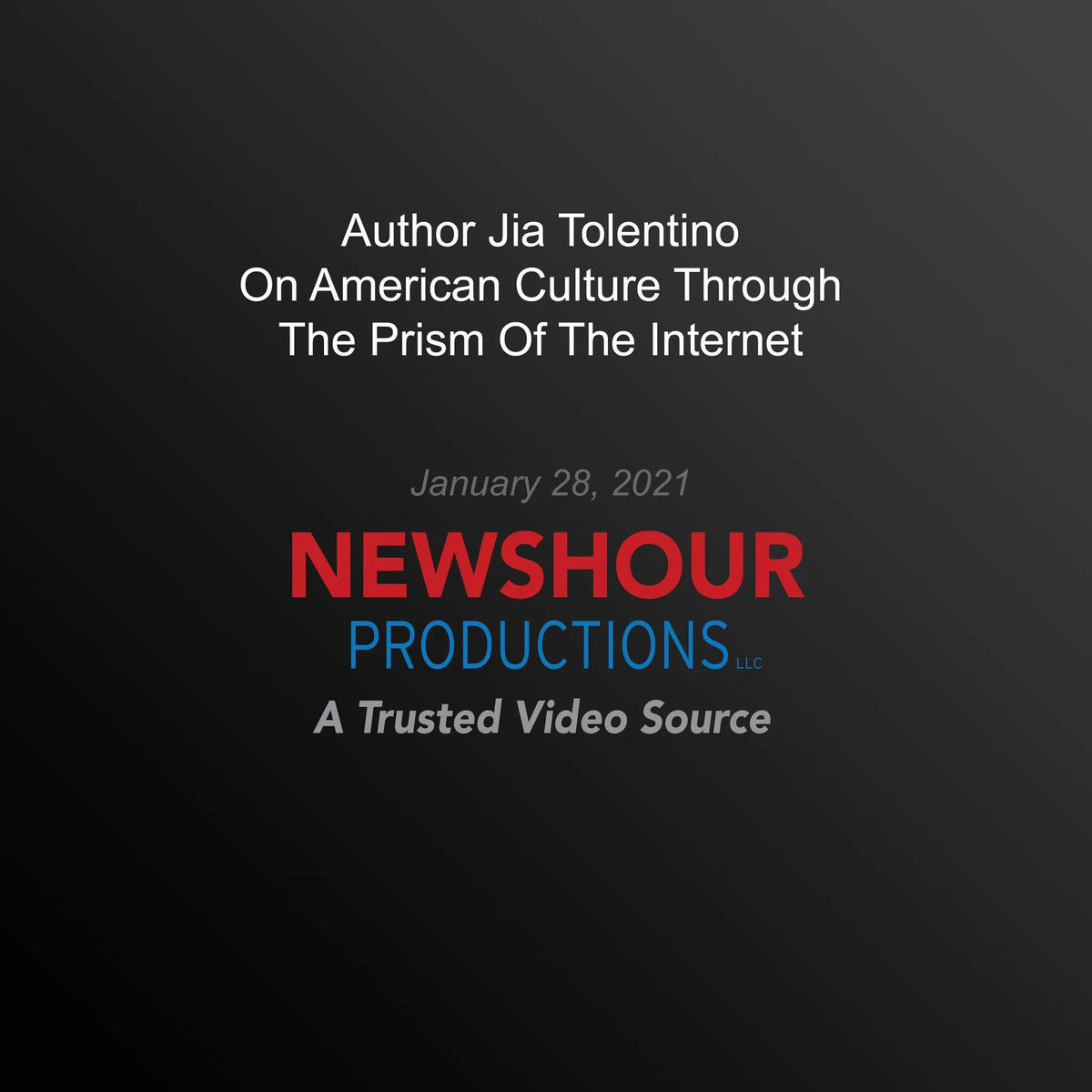 Author Jia Tolentino On American Culture Through The Prism Of The Internet
