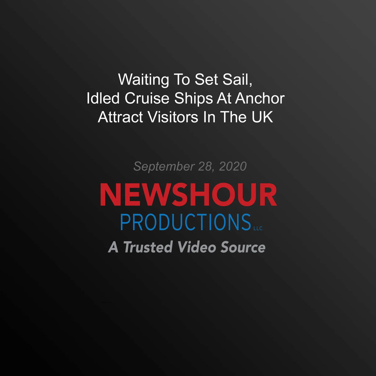 Waiting To Set Sail, Idled Cruise Ships At Anchor Attract Visitors In The UK
