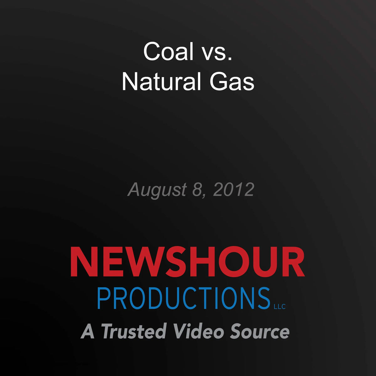 Coal vs. Natural Gas