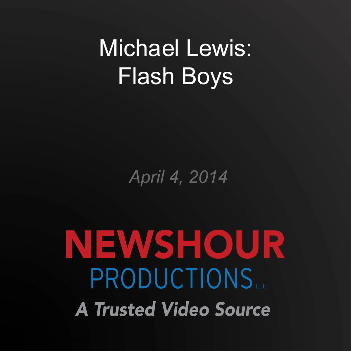 Michael Lewis: Flash Boys