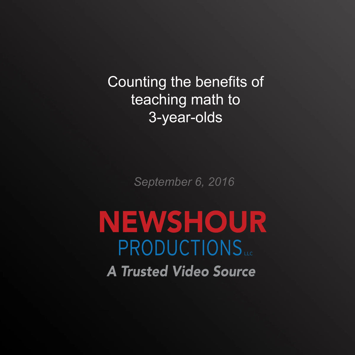 Counting the benefits of teaching math to 3-year-olds
