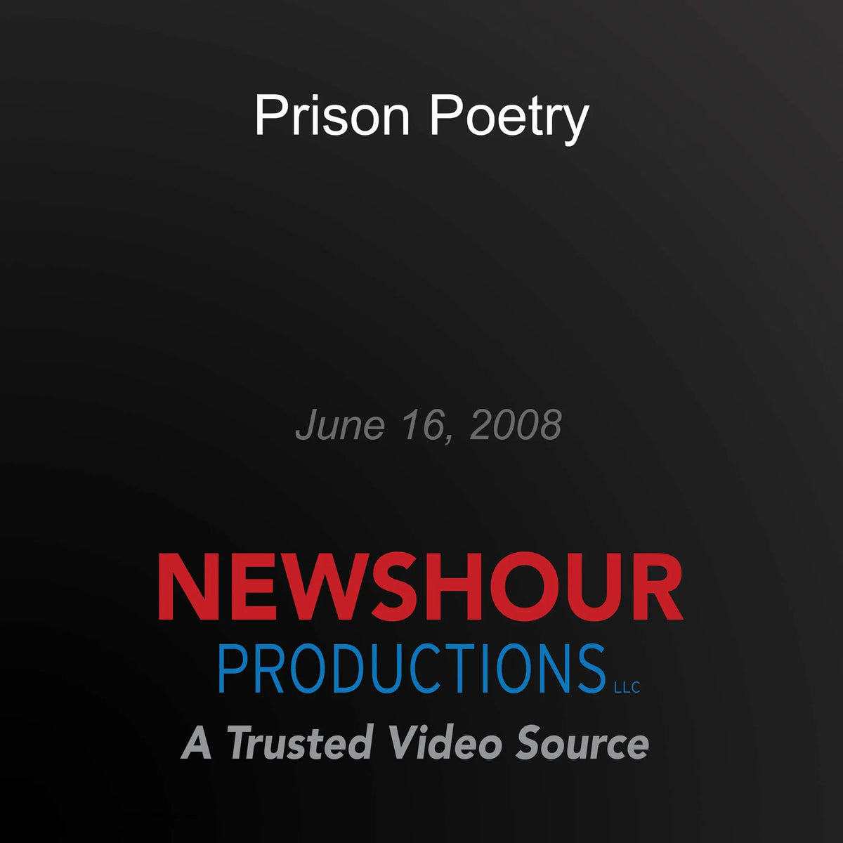 Prison Poetry