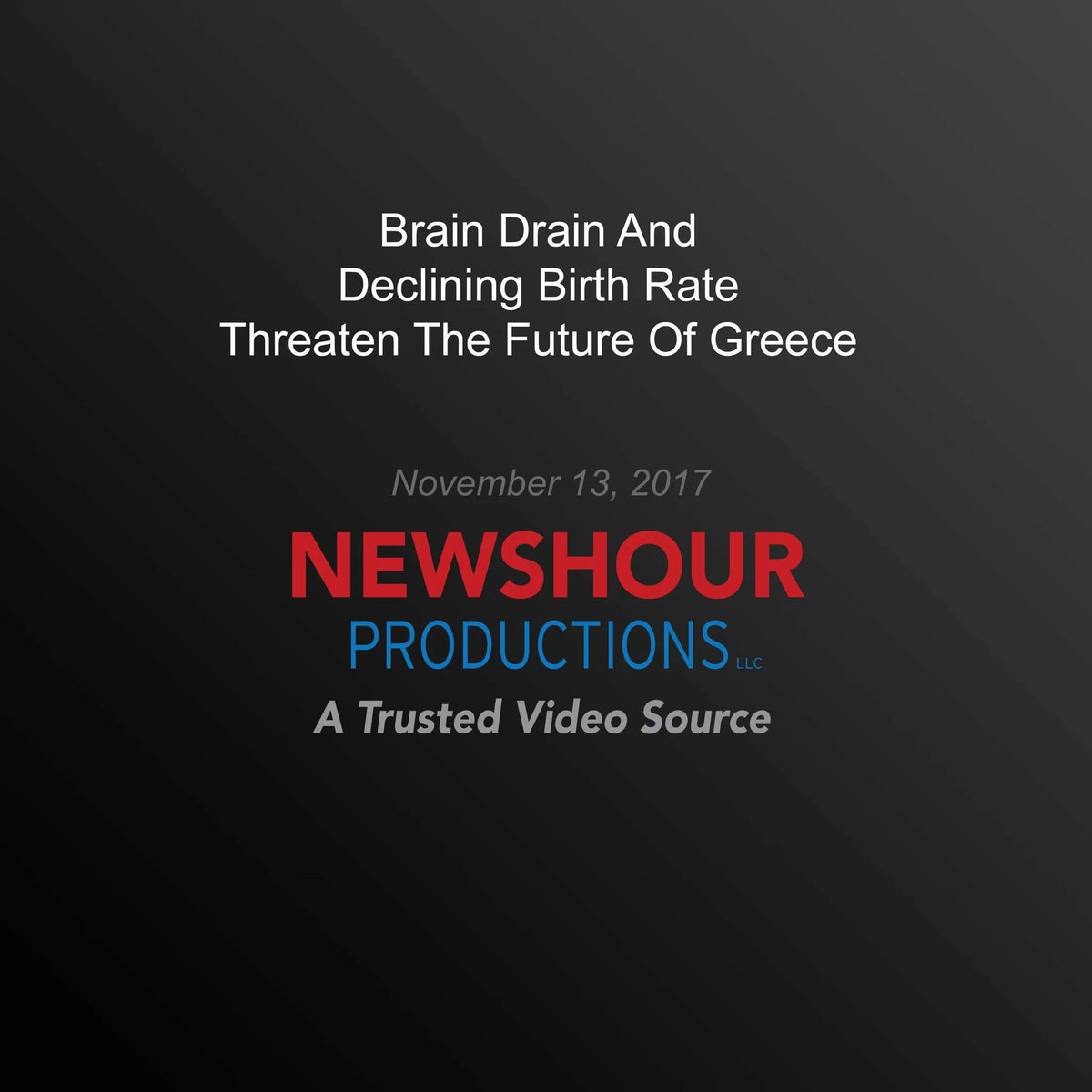 Brain Drain And Declining Birth Rate Threaten The Future Of Greece