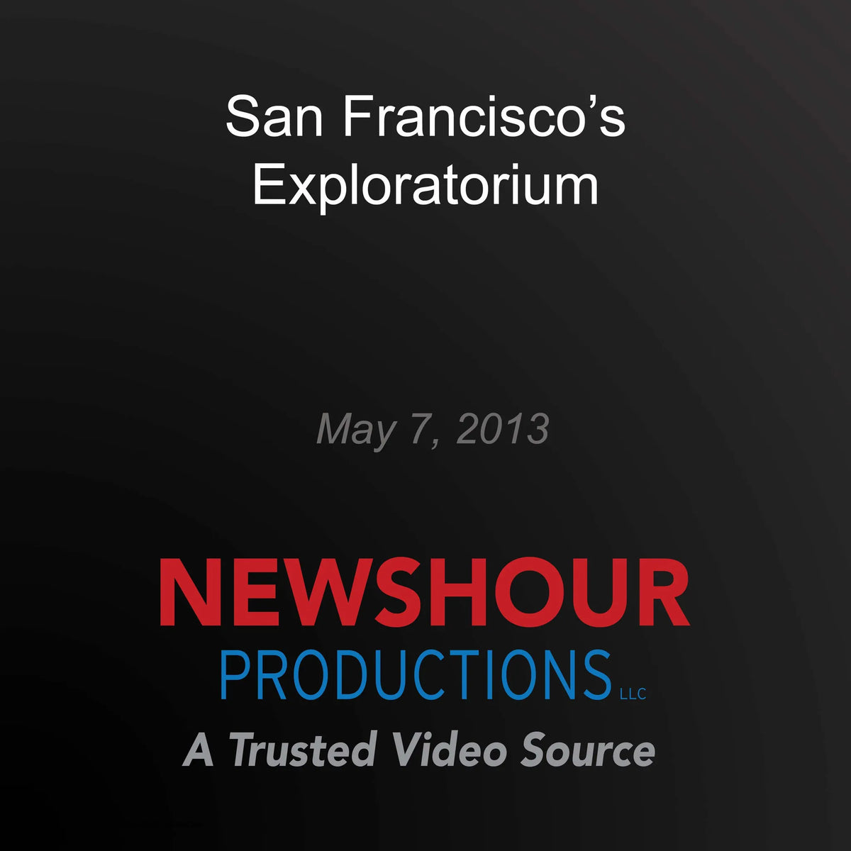 San Francisco's Exploratorium