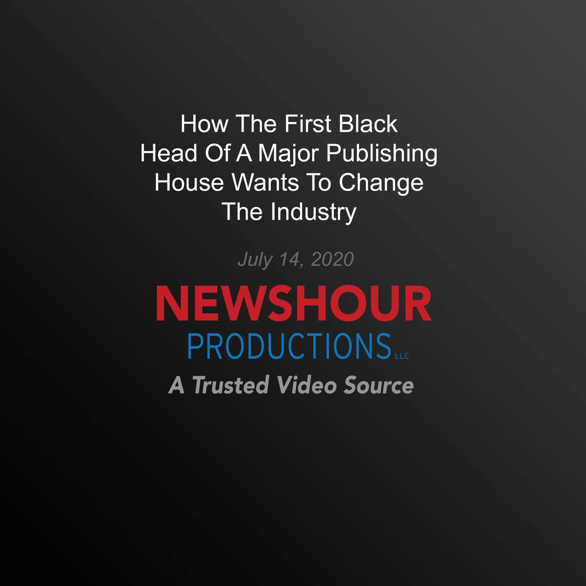 How The First Black Head Of A Major Publishing House Wants To Change The  Industry