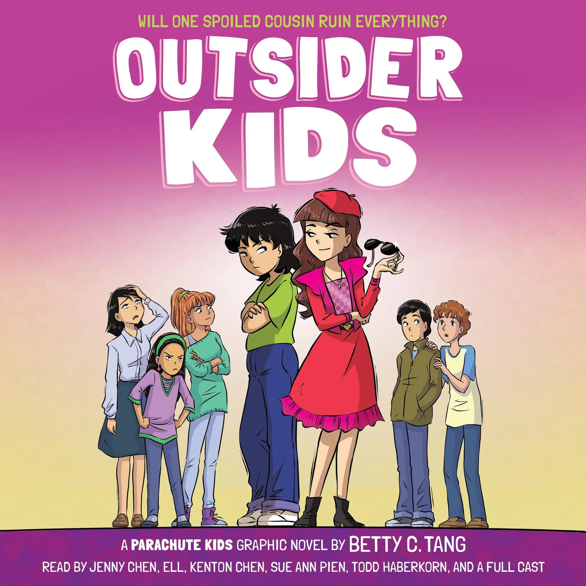 Outsider Kids: A Parachute Kids Graphic Novel (Parachute Kids #2)