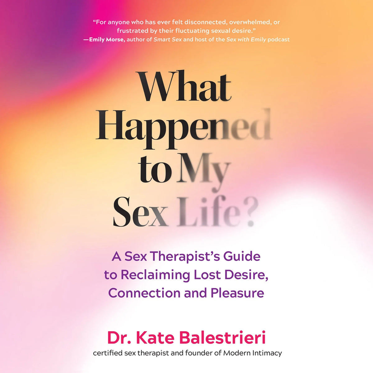 What Happened to My Sex Life?