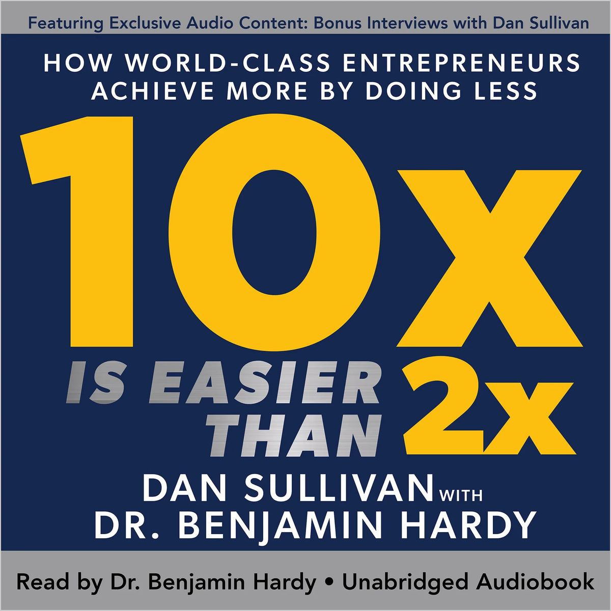 10x Is Easier Than 2x
