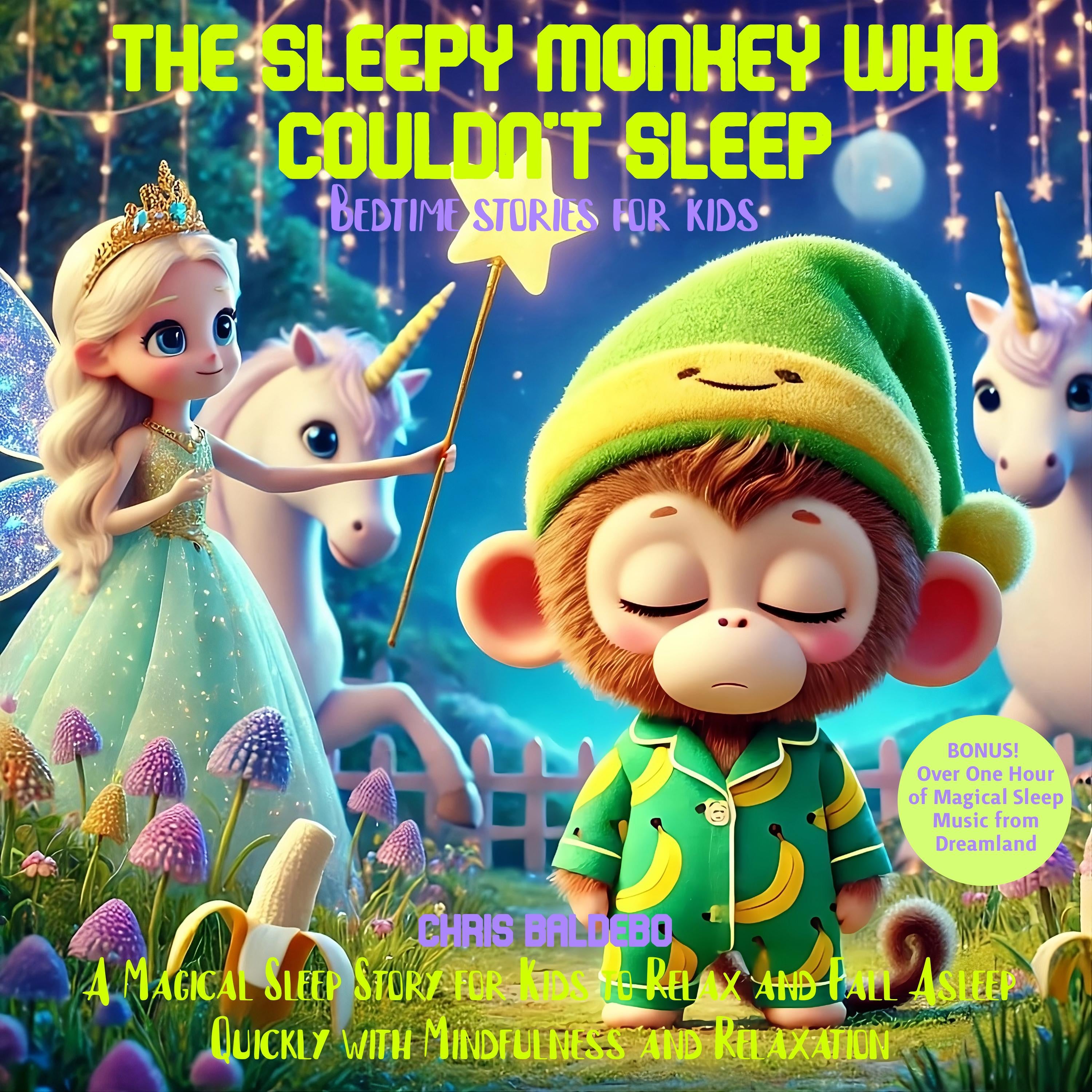 The Sleepy Monkey Who Couldn't Sleep: Bedtime Stories for Kids