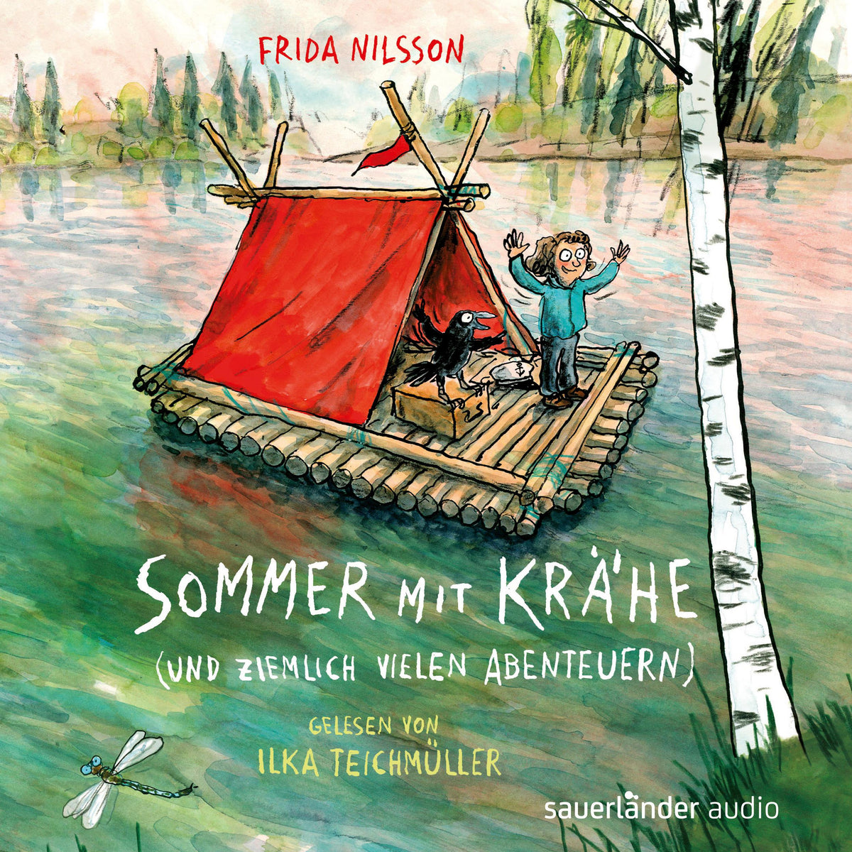 Sommer mit Krähe - (und ziemlich vielen Abenteuern) (Ungekürzte Lesung)