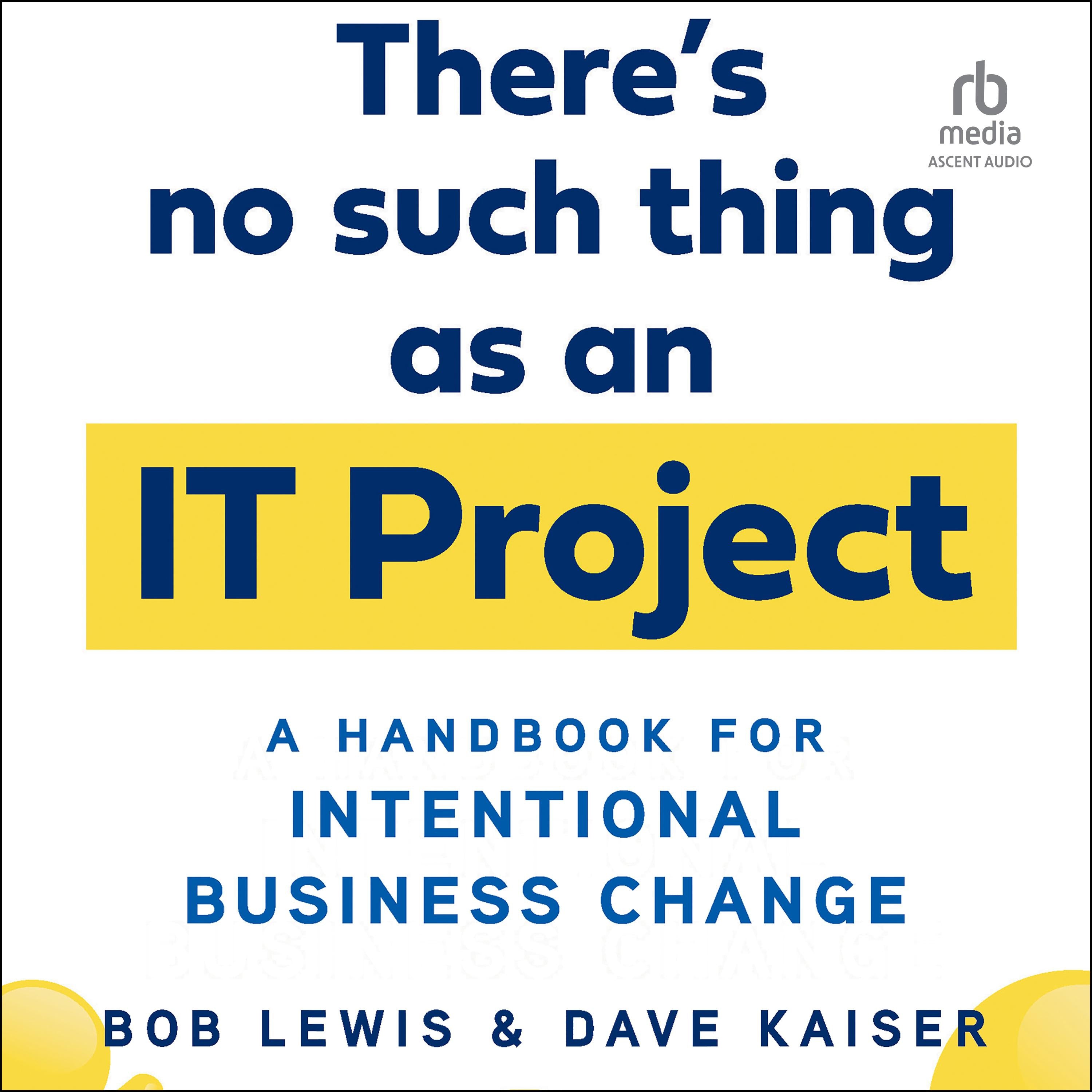 There's No Such Thing as an IT Project