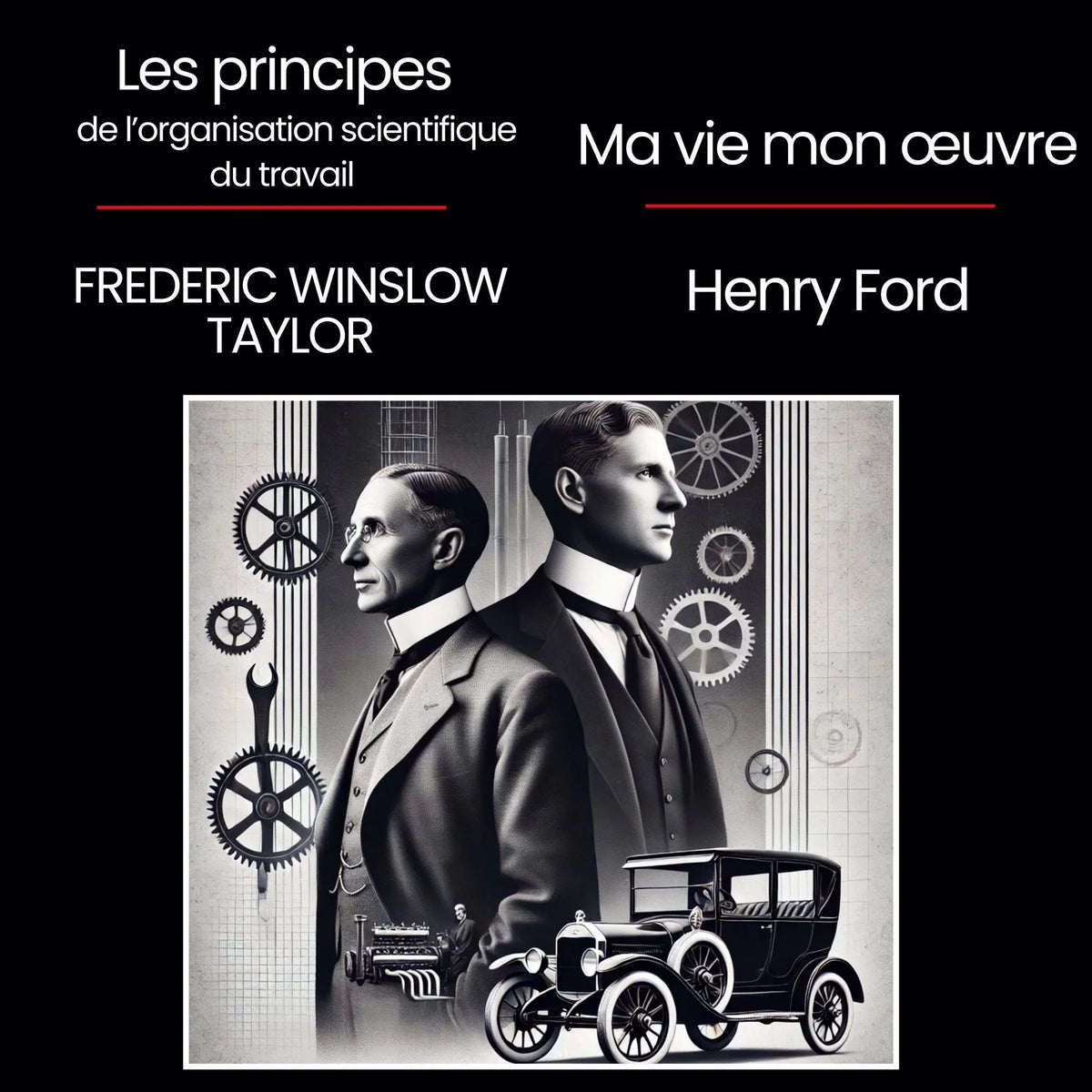 Les principes de l'organisation scientifique du travail + Ma vie et mon œuvre