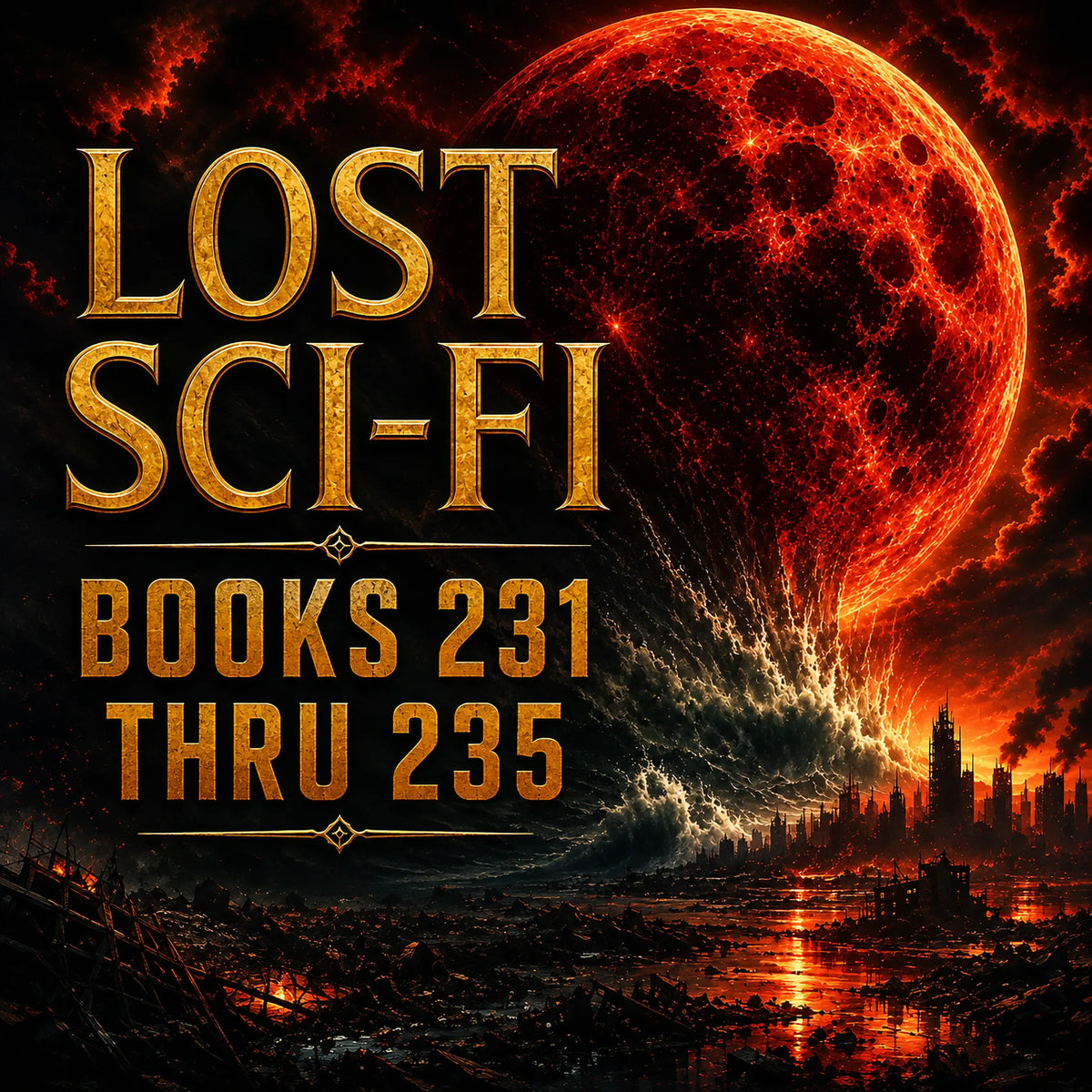 Lost Sci-Fi Books 231 thru 235