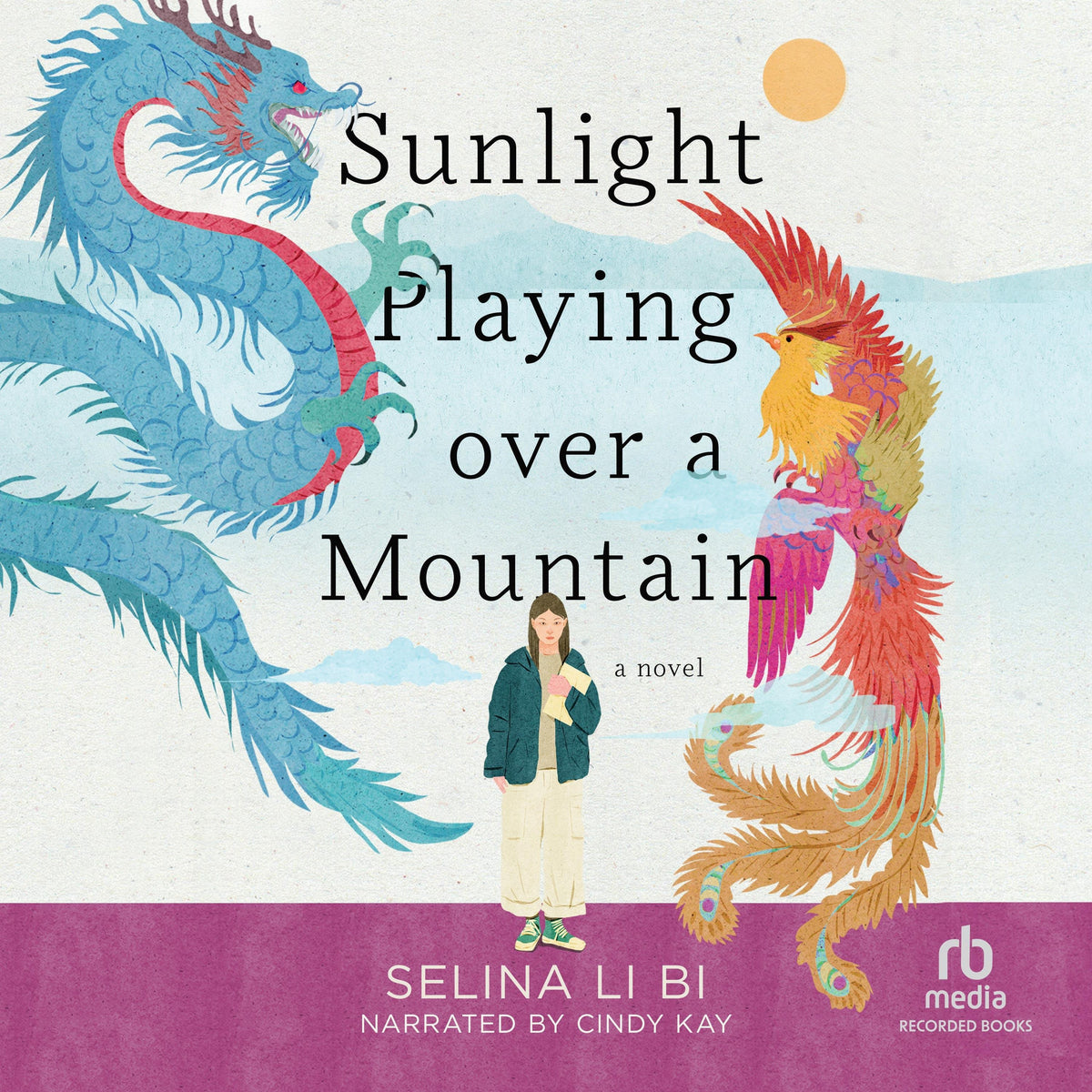 Sunlight Playing over a Mountain