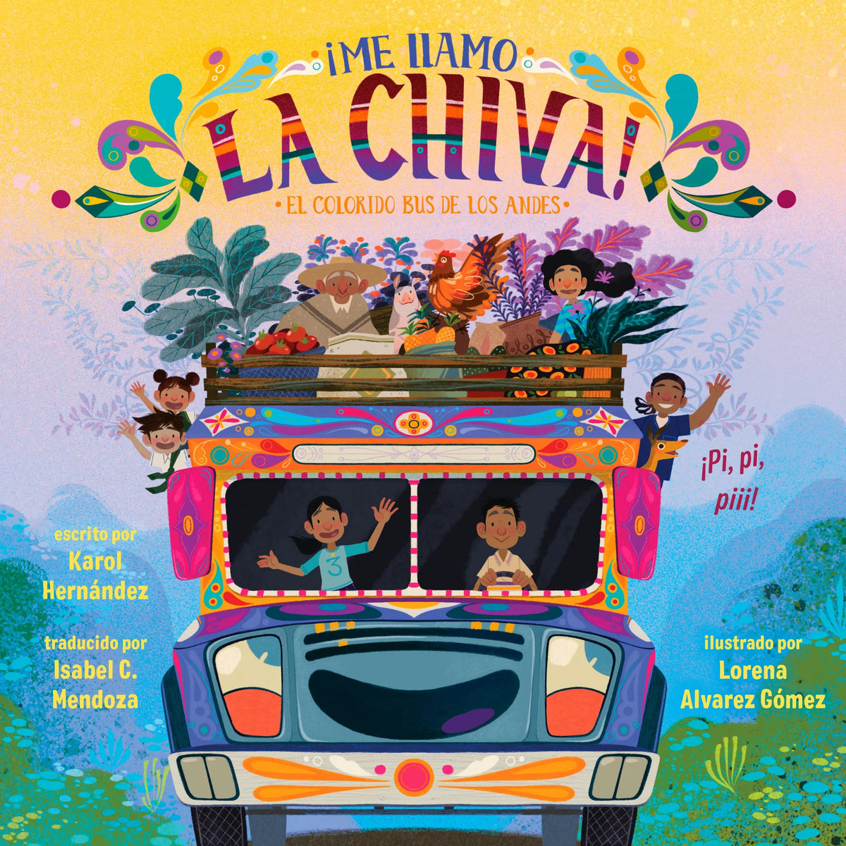¡Me llamo la Chiva!: El colorido bus de los Andes