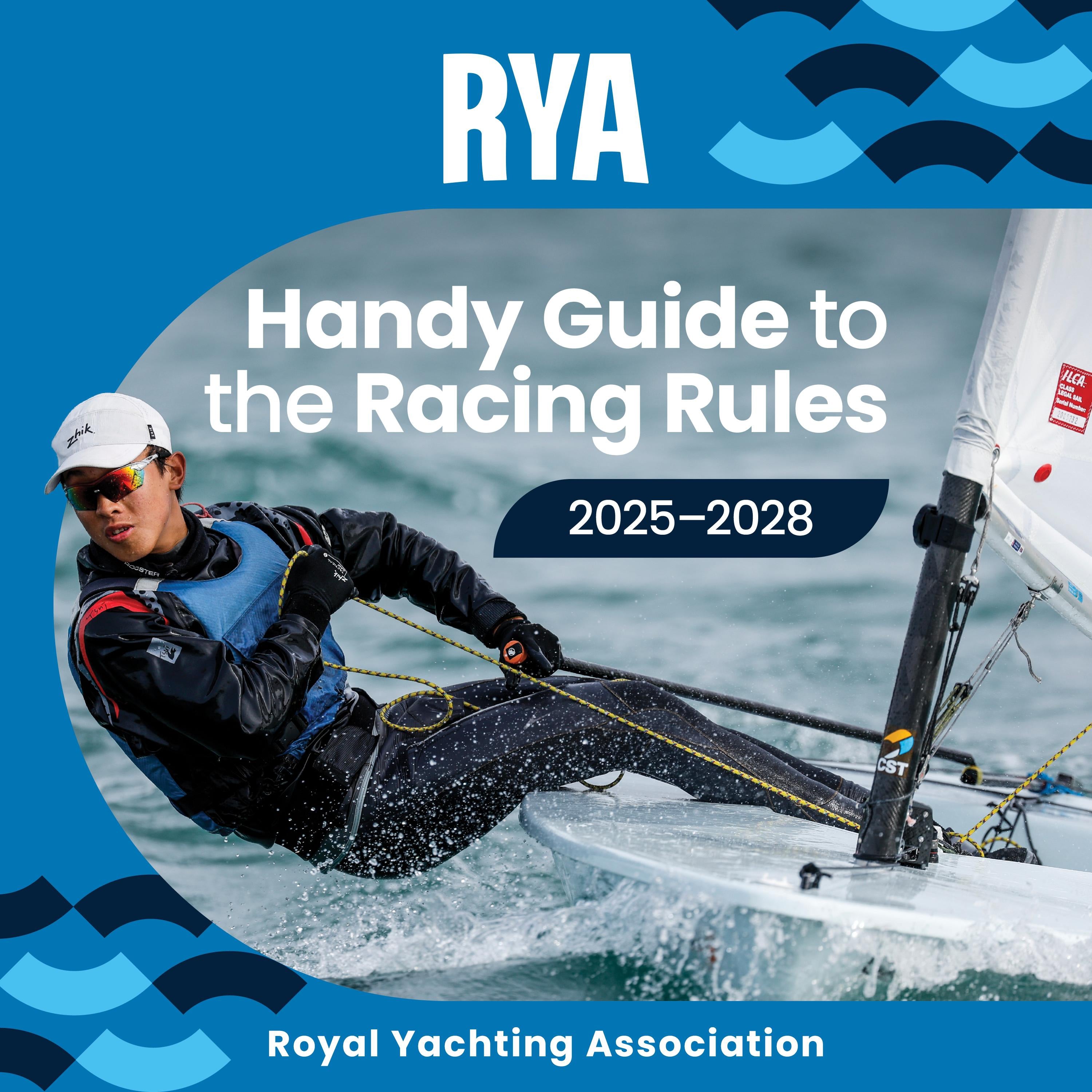 RYA Handy Guide to the Racing Rules 2025-2028 (A-RRH25)