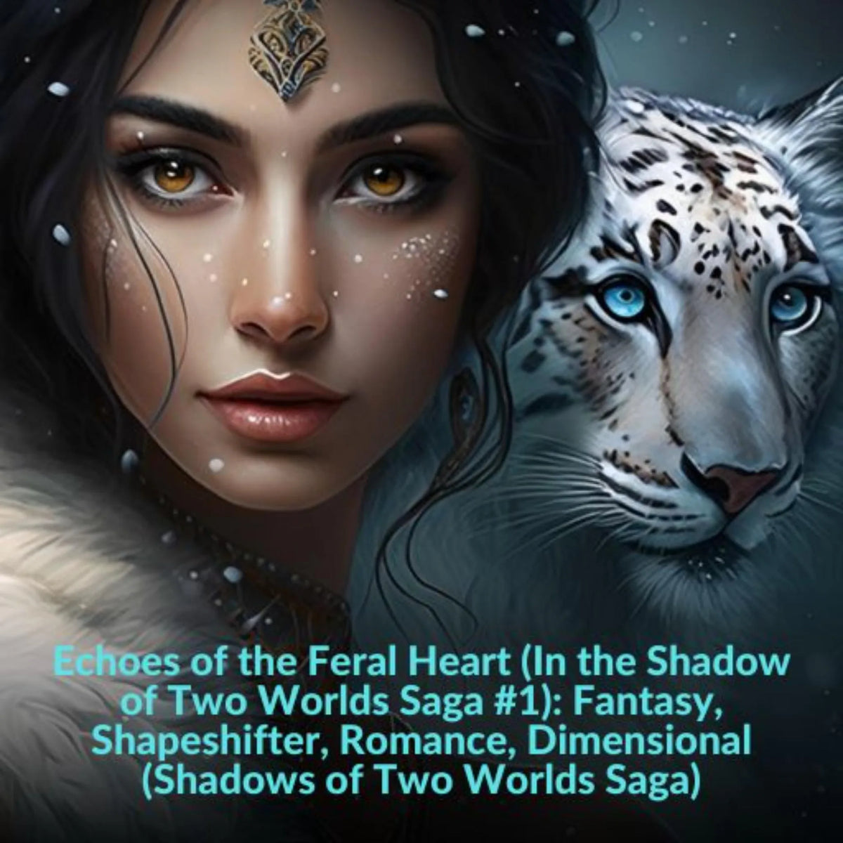 Echoes of the Feral Heart (In the Shadow of Two Worlds Saga #1): Fantasy, Shapeshifter, Romance, Dimensional (Shadows of Two Worlds Saga)