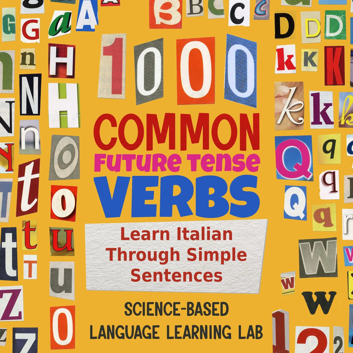 1000 Common Future Tense Verbs