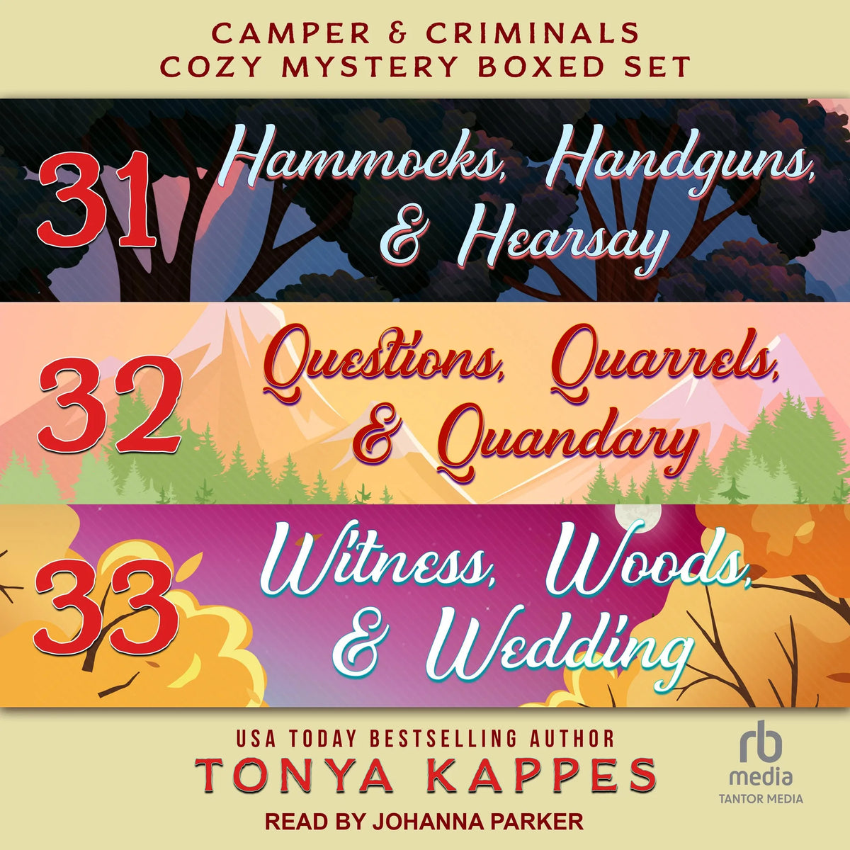 Camper & Criminals Cozy Mystery Boxed Set