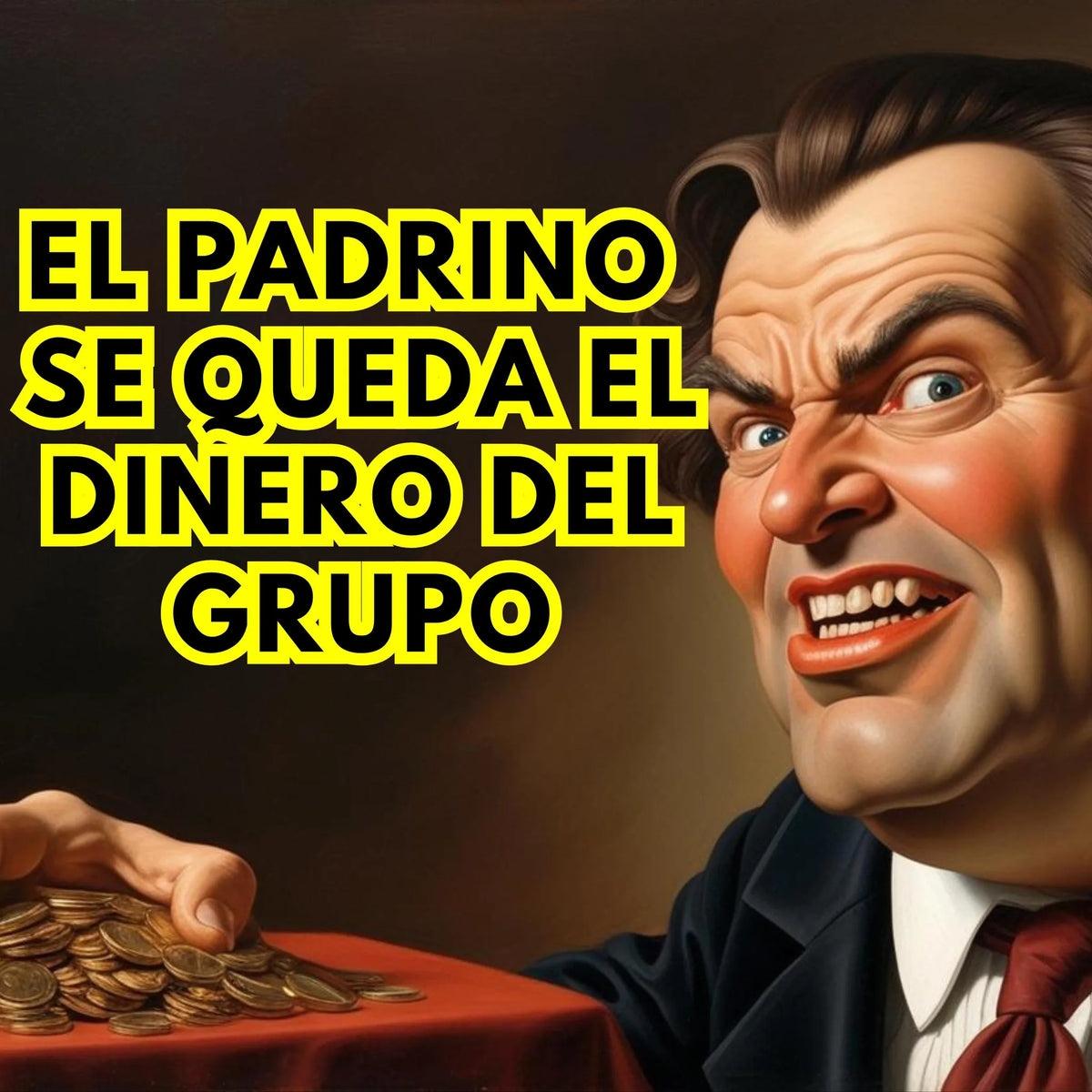 El padrino se queda el dinero del grupo