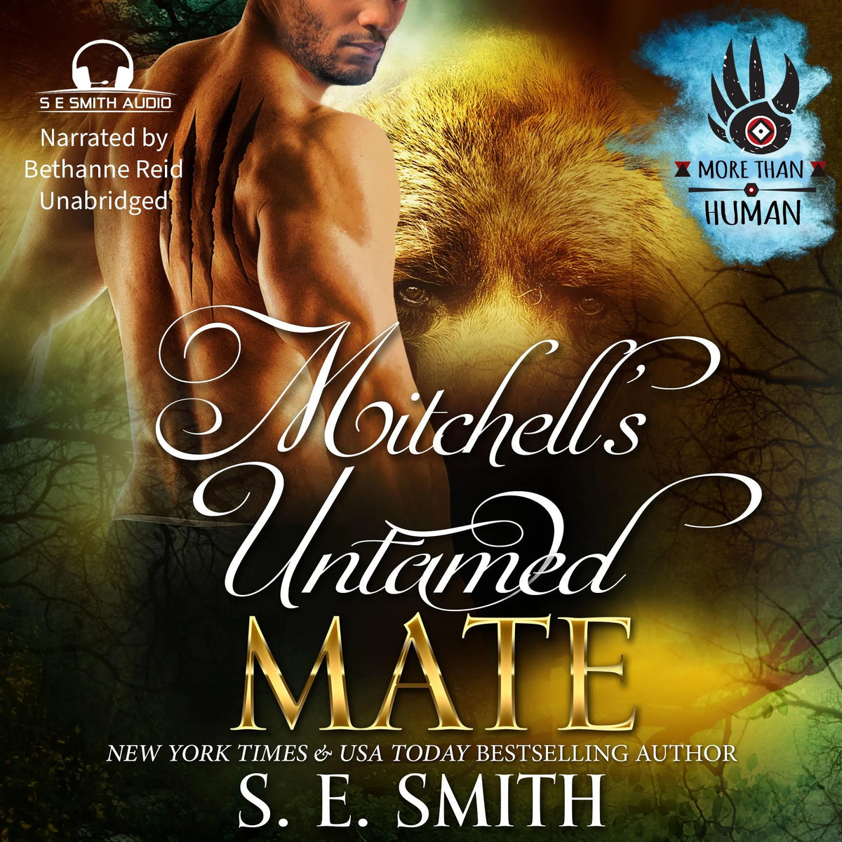 Mitchell's Untamed Mate: More than Human Book 2