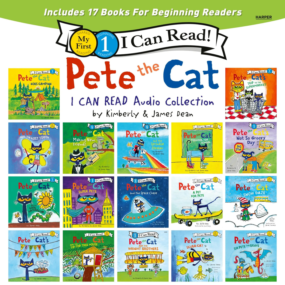 Pete the Cat I Can Read Audio Collection
