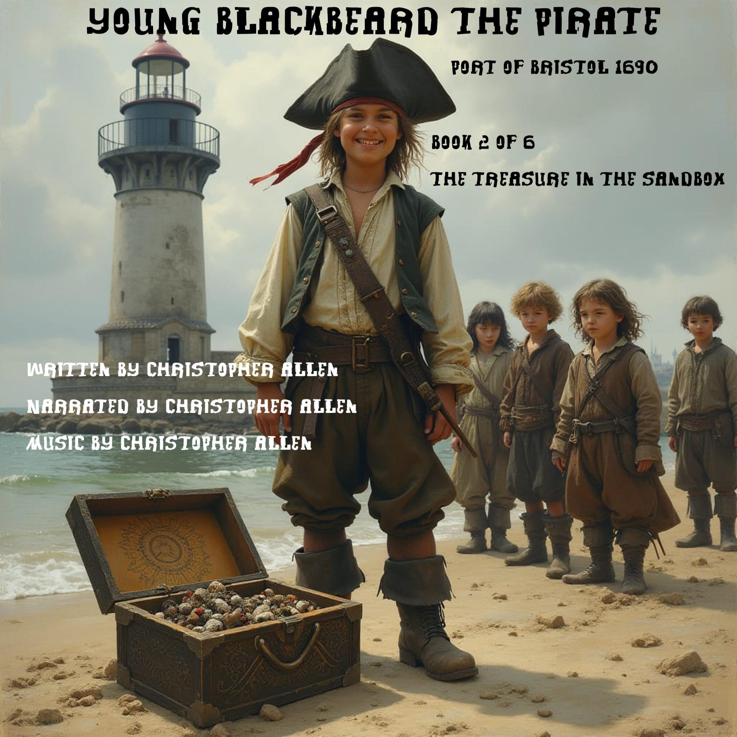 Young Blackbeard the Pirate - Port of Bristol 1690