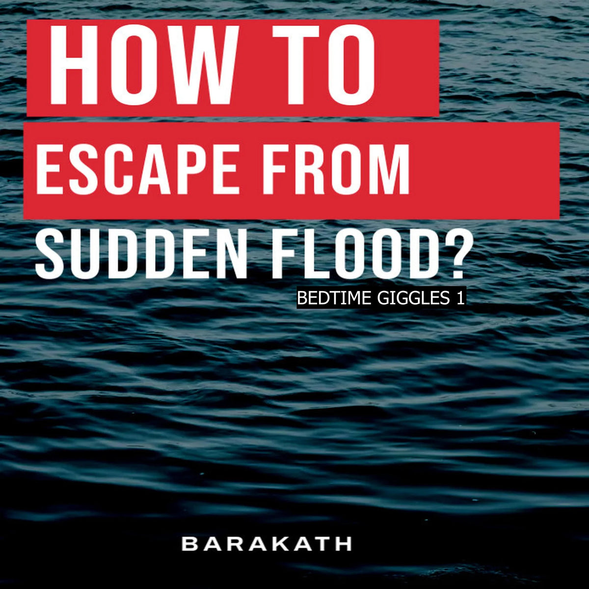 HOW TO ESCAPE FROM SUDDEN FLOOD