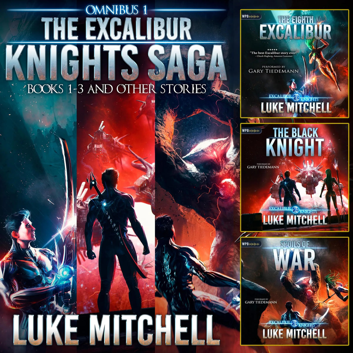 The Excalibur Knights Saga Omnibus (Books 1-3)