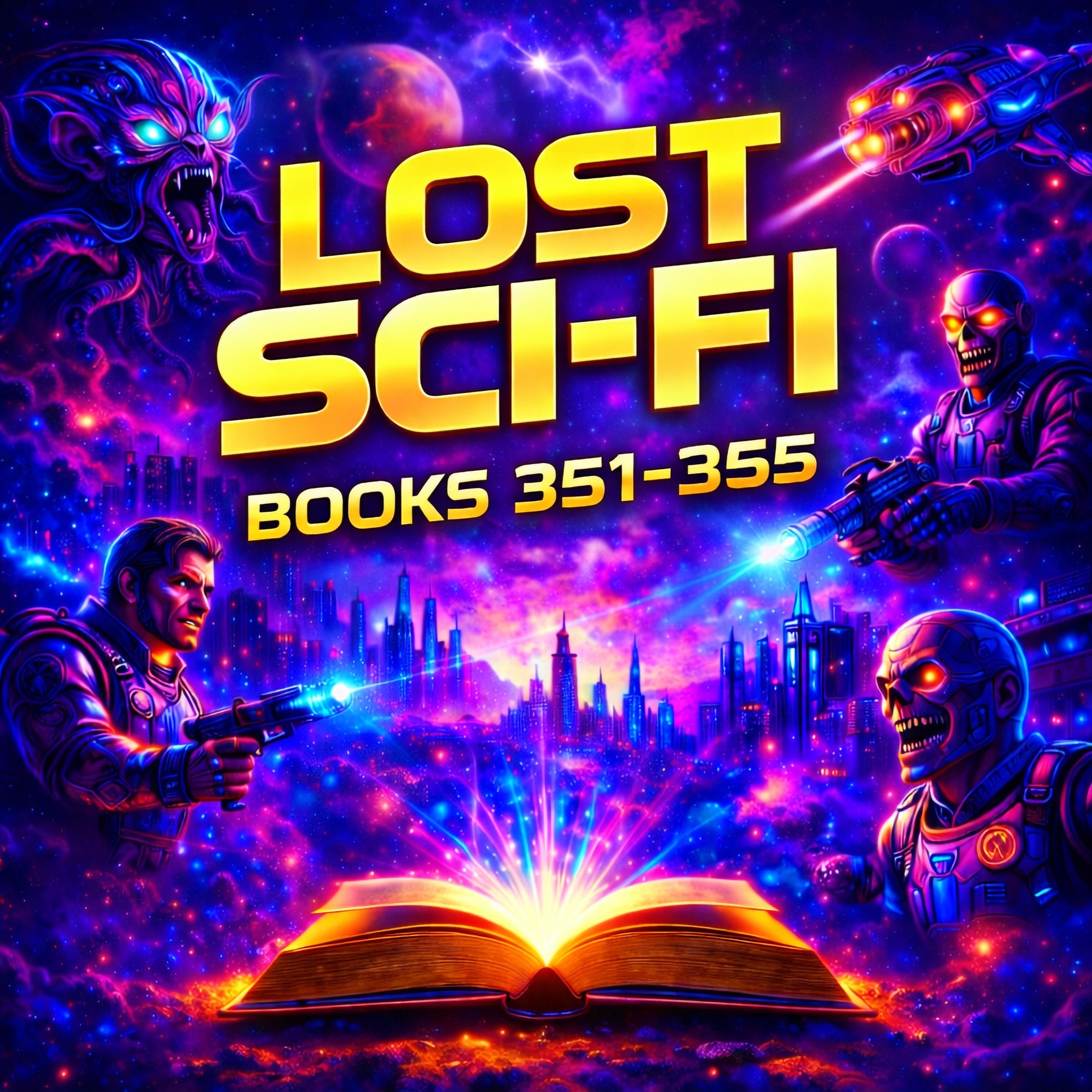 Lost Sci-Fi Books 351 thru 355 - Five Vintage Sci-Fi Short Stories from the 1930s, 40s, 50s and 60s