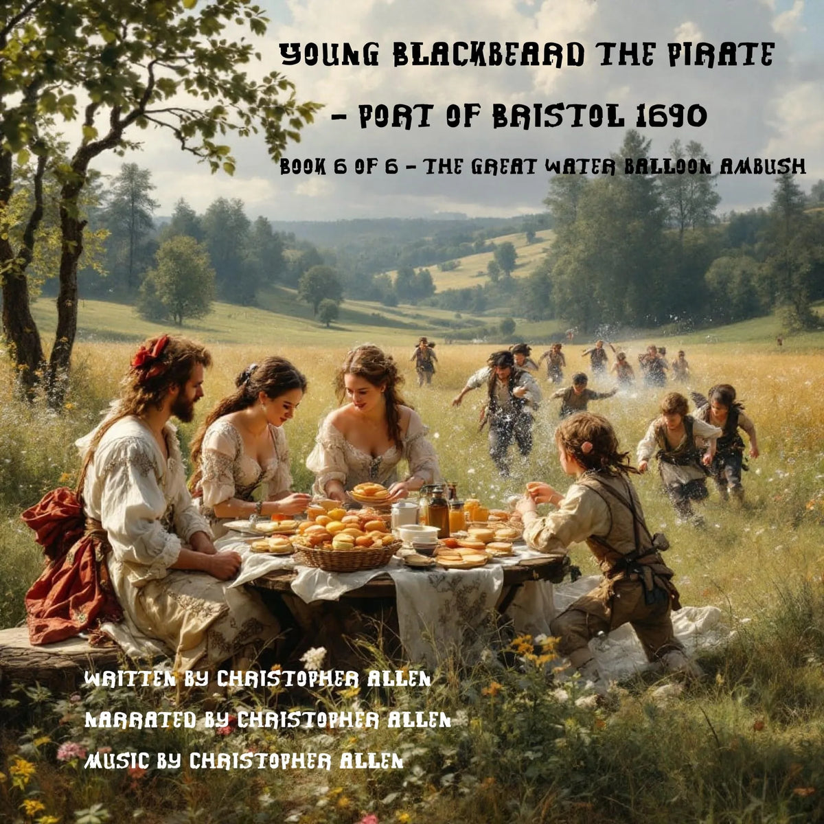 Young Blackbeard the Pirate - Port of Bristol 1690