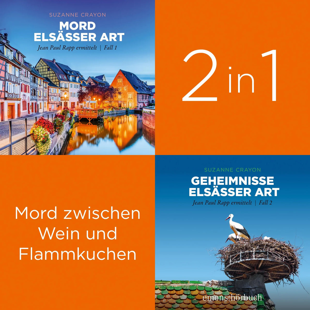 Elsass-Krimi-Serie: Jean Paul Rapp ermittelt (Band 1-2) - Paul Rapp ermittelt (Ungekürzt)