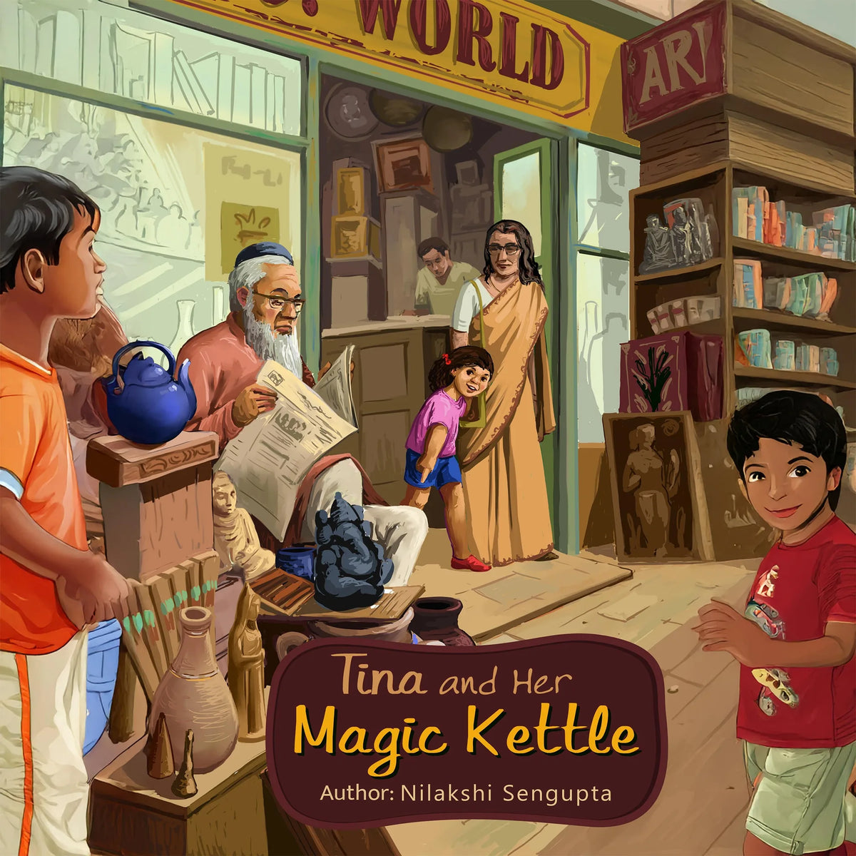 Tina and her Magic Kettle (English)