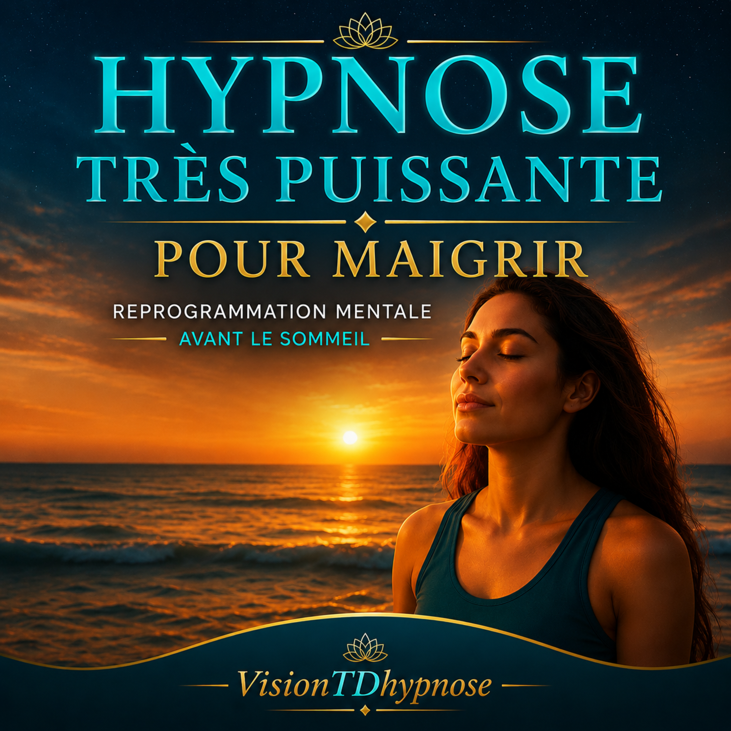 Hypnose Très Puissante pour Maigrir - Reprogrammation Mentale Avant le Sommeil