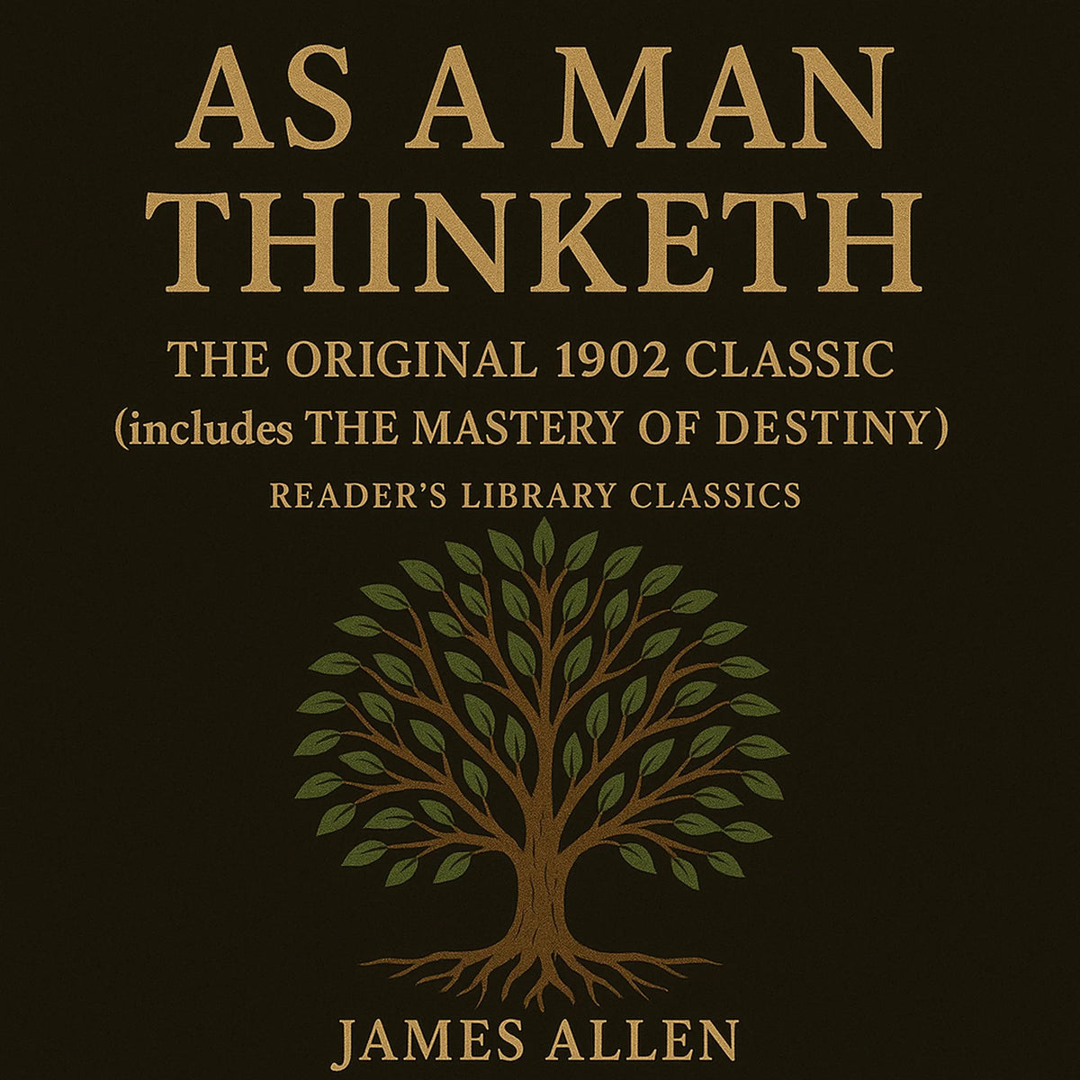 As a Man Thinketh - The Original 1902 Classic (includes The Mastery of Destiny) (Reader's Library Classics)