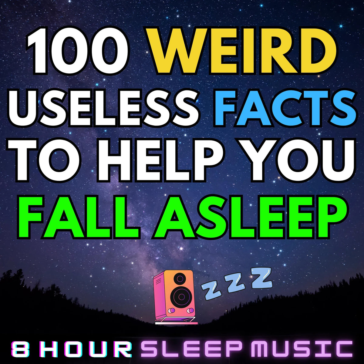 100 Weird Useless Facts to Help You Fall Asleep