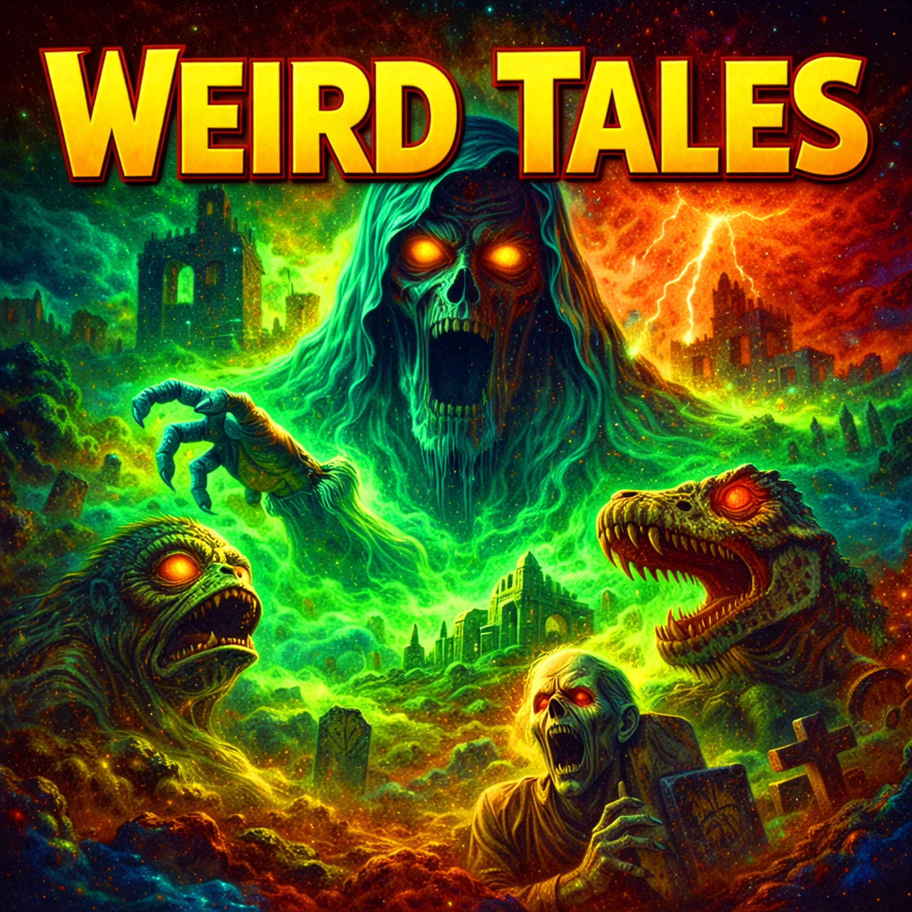 Weird Tales - 18 Lost Sci-Fi Short Stories Published in Weird Tales Magazine from the 1800s, 1920s, 30s, 40s and 50s