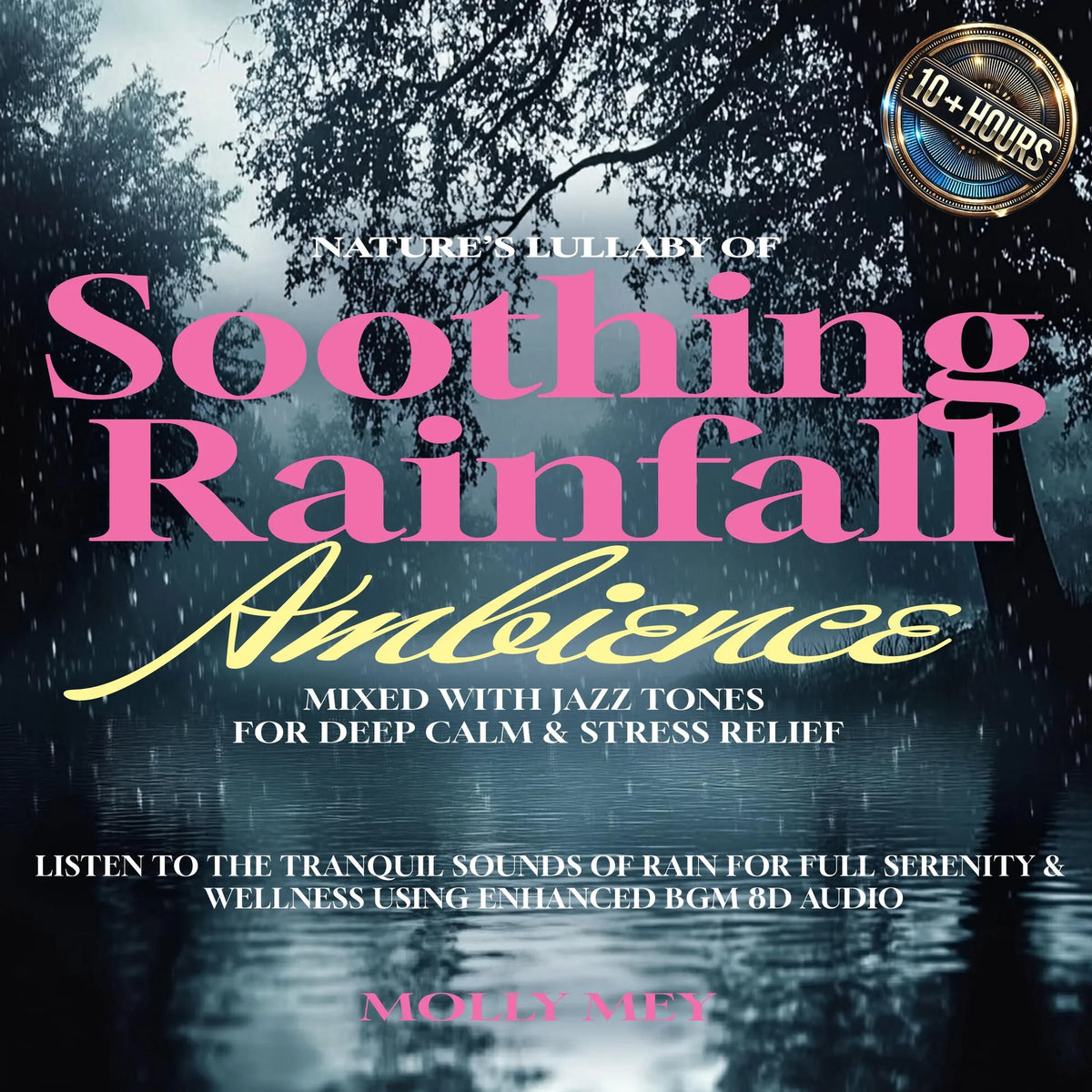 Nature's Lullaby of Soothing Rainfall Ambience Mixed with Jazz Tones for Deep Calm & Stress Relief