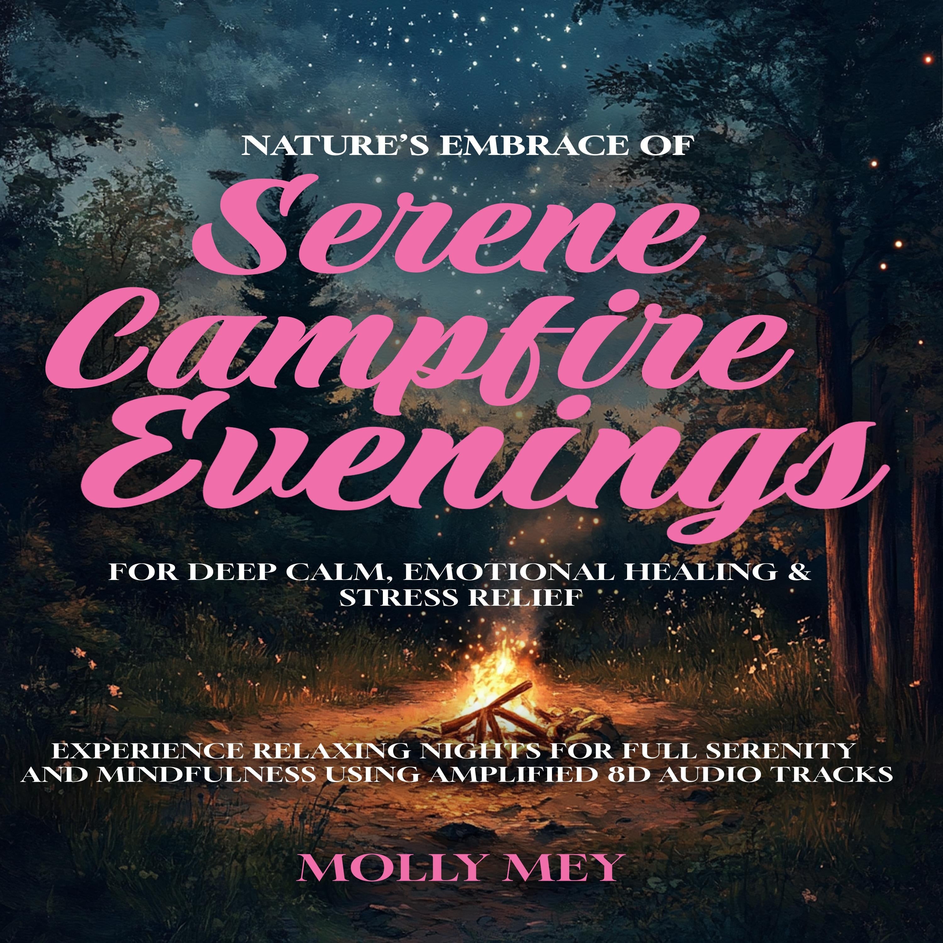 Nature's Embrace Of Serene Campfire Evenings For Deep Calm, Emotional Healing & Stress Relief