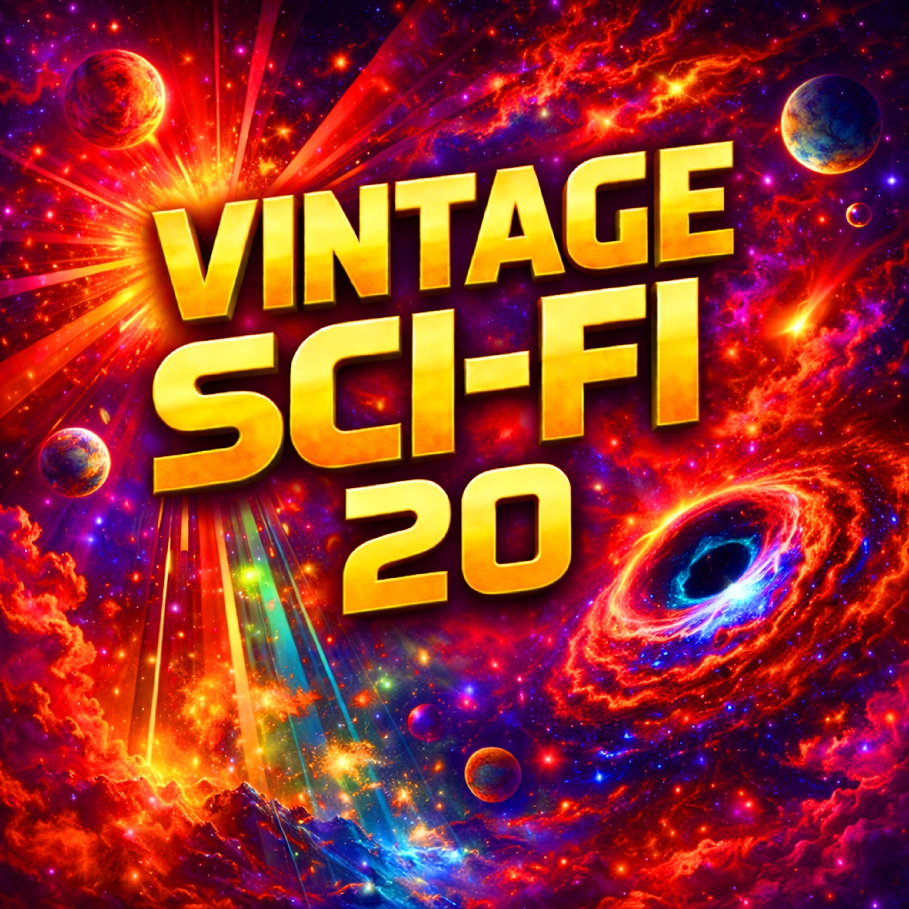 Vintage Sci-Fi 20 - 21 Science Fiction Classics from H. P. Lovecraft, C. S. Lewis, Ray Bradbury, Nelson S. Bond, EE Doc Smith and more