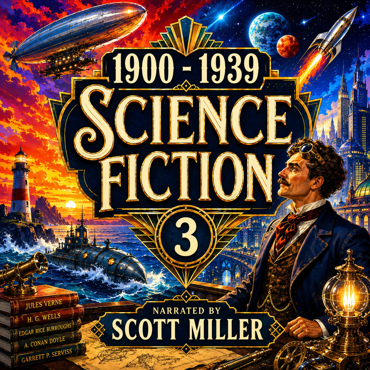 1900 - 1939 Science Fiction 3 - 13 Classic Science Fiction Short Stories by Jack London, H. P. Lovecraft, EE Doc Smith, Clark Ashton Smith, Paul Ernst and many more