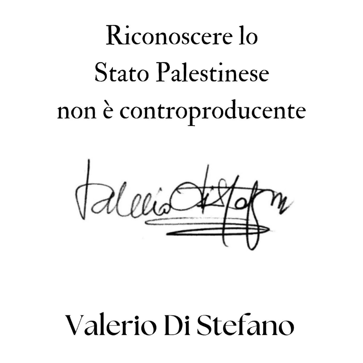 Riconoscere lo Stato Palestinese non è controproducente