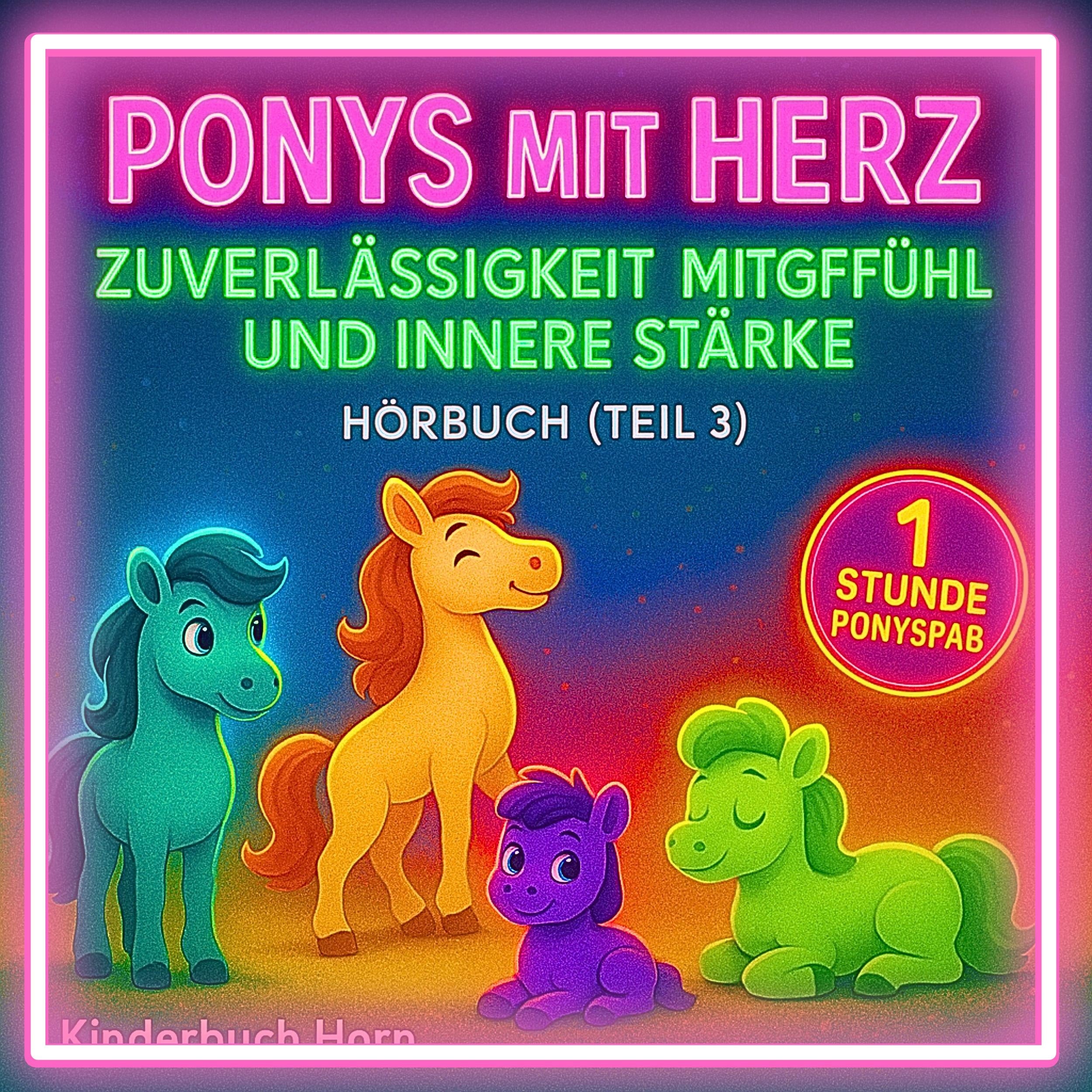 Ponys mit Herz - Geschichten über Zuverlässigkeit, Mitgefühl und innere Stärke (Hörbuch Teil 3)
